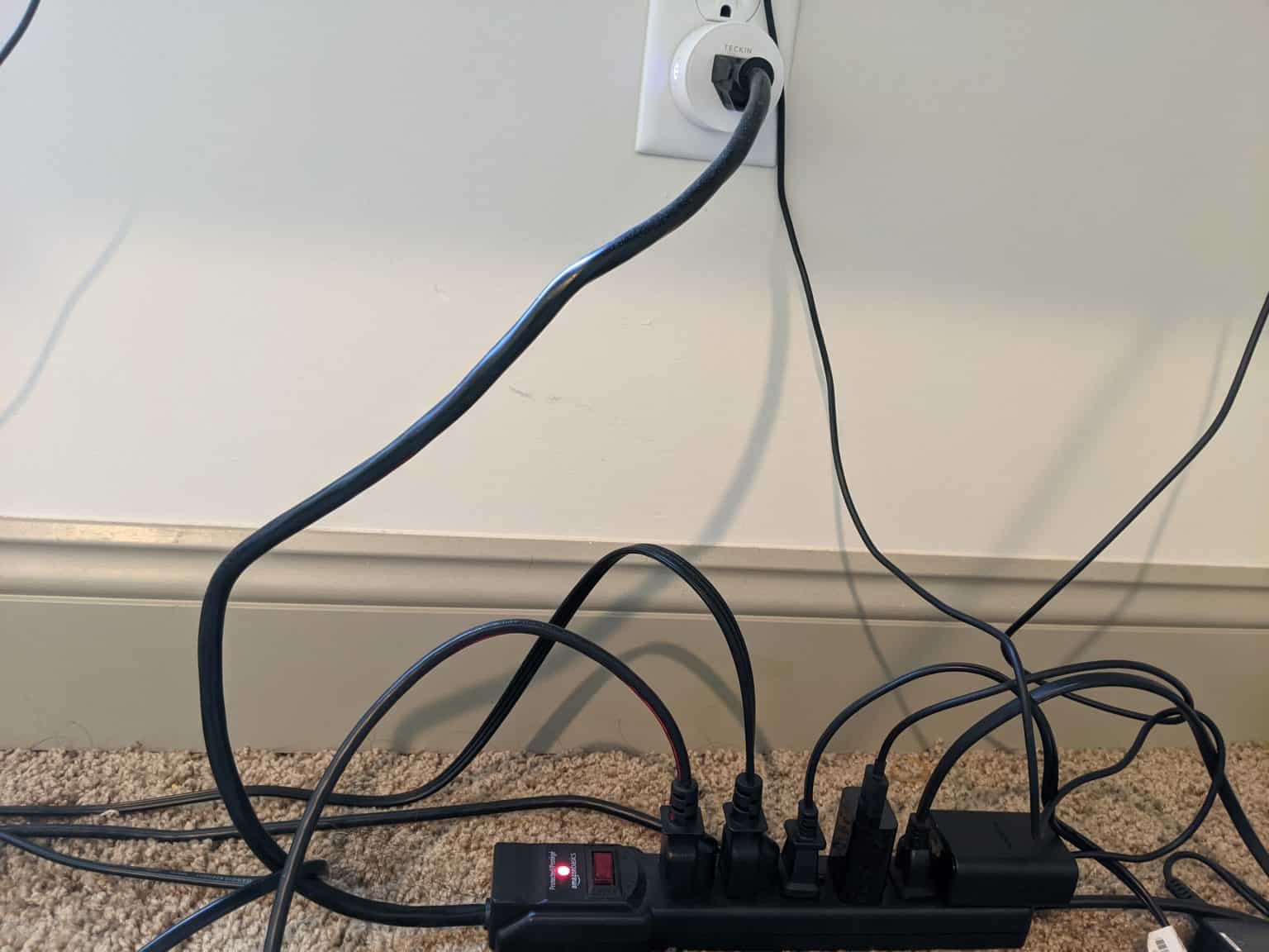 Can you use a smart plug with a surge protector? DIY SmartThings