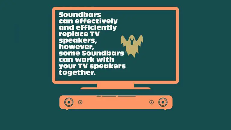 Can Soundbar Replace TV Speakers