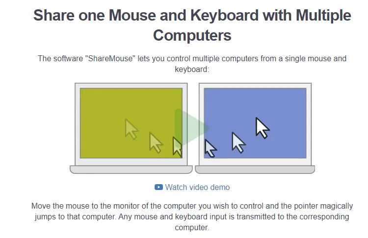 sharemouse vs mouse without borders